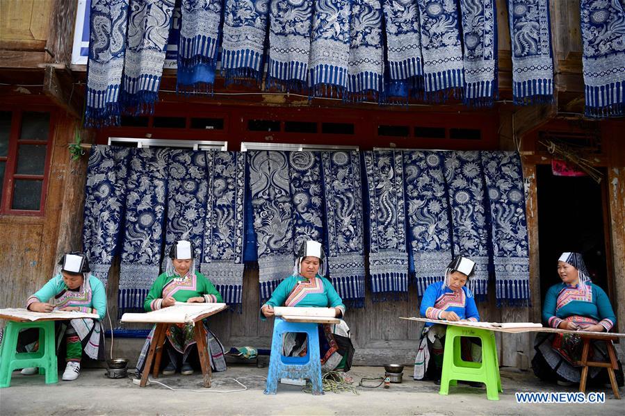 #CHINA-GUIZHOU-RONGJIANG-WAX PAINTING(CN)