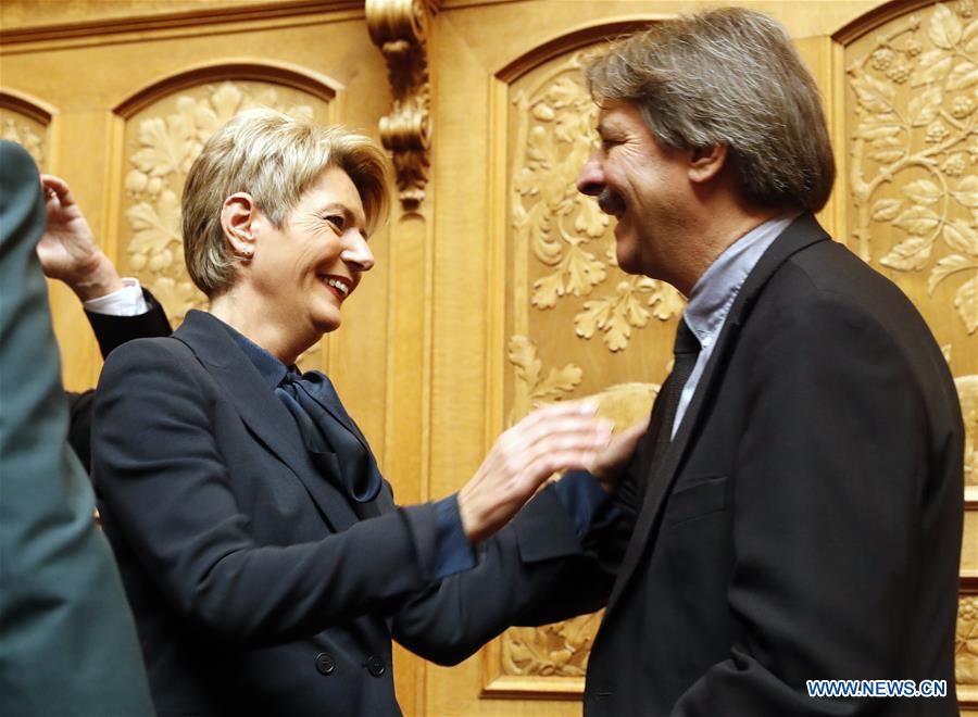 SWITZERLAND-BERN-PARLIAMENT-NEW FEDERAL COUNCILORS