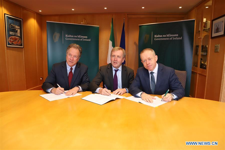 IRELAND-DUBLIN-WFP-AGREEMENT-SIGNING CEREMONY