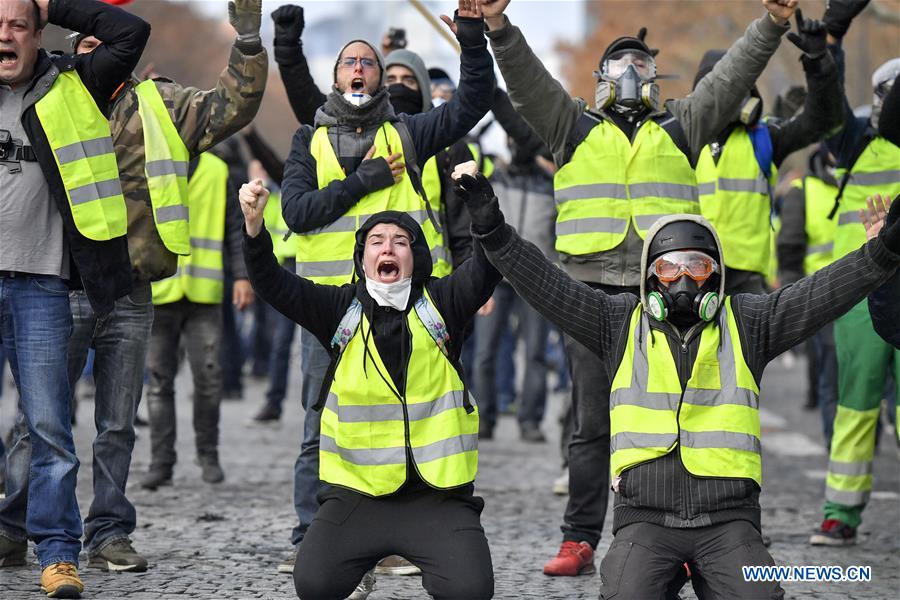 FRANCE-PARIS-"YELLOW VESTS"-PROTEST