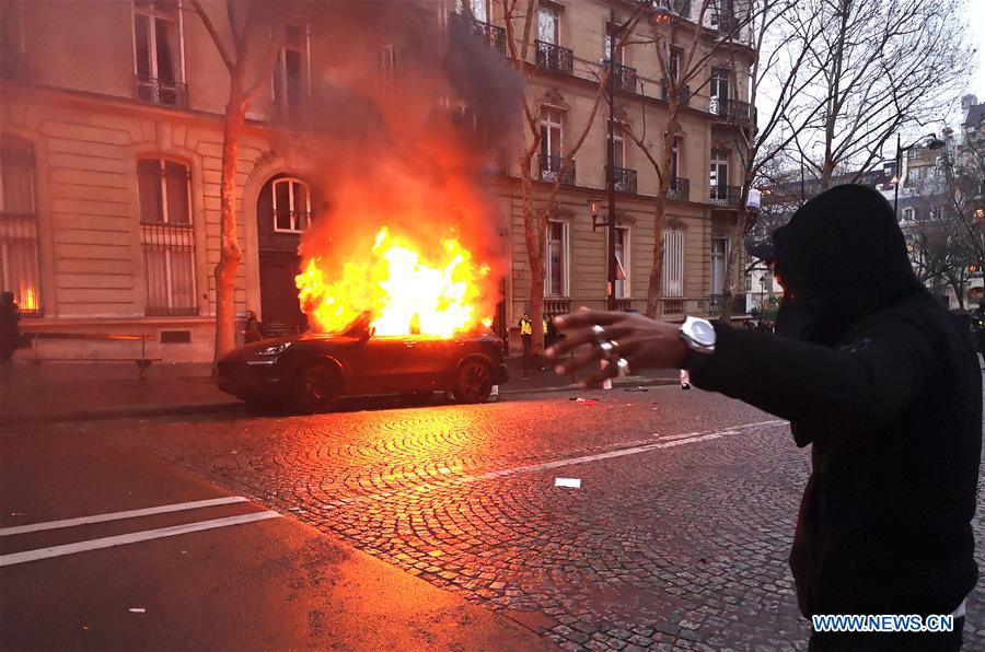 FRANCE-PARIS-"YELLOW VESTS"-PROTEST 