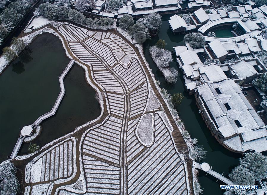 CHINA-ZHEJIANG-WUZHEN-SNOW SCENERY (CN)