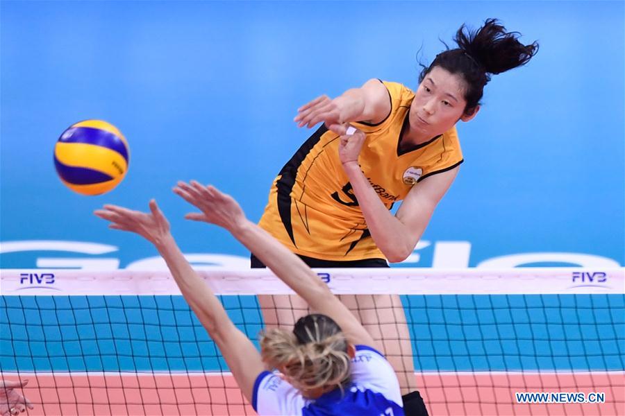 (SP)CHINA-SHAOXING-VOLLEYBALL-FIVB-WOMEN'S CLUB WORLD CHAMPIONSHIP-FINAL(CN)