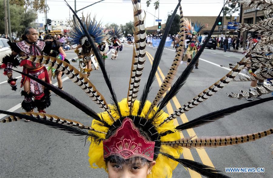 U.S.-LOS ANGELES-CHRISTMAS PARADE