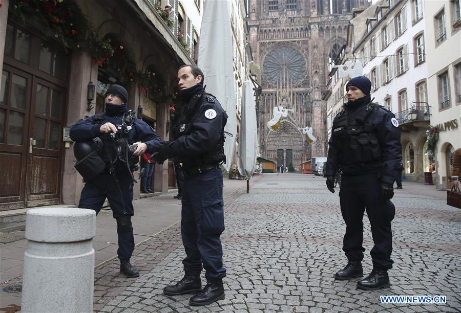 FRANCE-STRASBOURG-SHOOTING-SECURITY