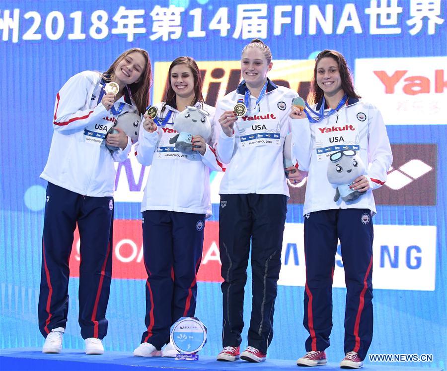 (SP)CHINA-HANGZHOU-SWIMMING-FINA-WORLD CHAMPIONSHIPS 25M-DAY 2 (CN)