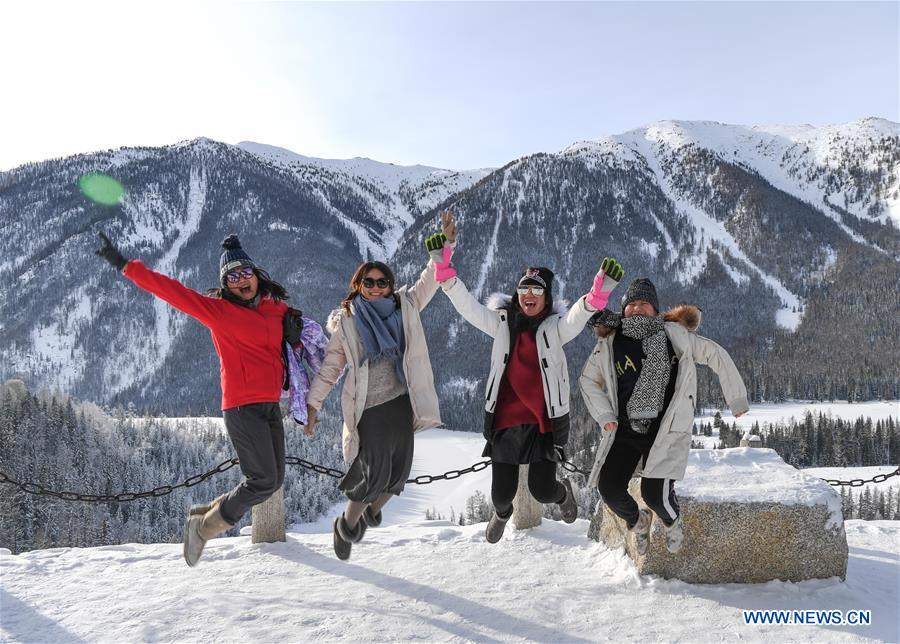 CHINA-XINJIANG-KANAS-WINTER VIEW (CN)