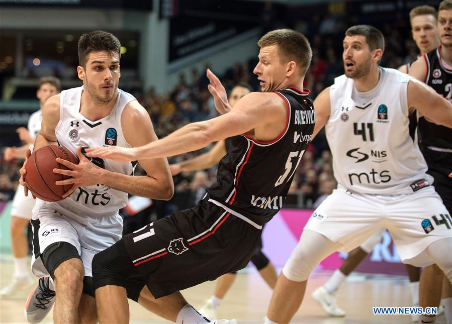 (SP)LITHUANIA-VILNIUS-BASKETBALL-EUROCUP-RYTAS VILNIUS VS PARTIZAN NIS BELGRADE