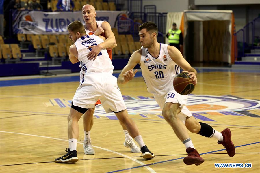 (SP)BOSNIA AND HERZEGOVINA-SARAJEVO-BASKETBALL-ABA2-LEAGUE-SPARS VS LOVCEN