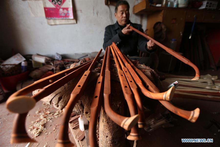 #CHINA-SHANDONG-LINYI-FOLK ERHU MAKER (CN)