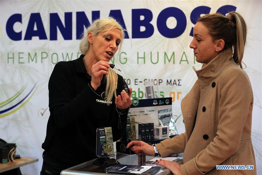 GREECE-ATHENS-CANNABIS-EXPO