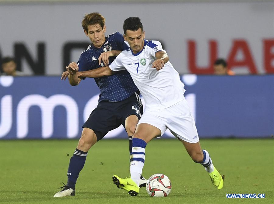 (SP)UAE-AL AIN-SOCCER-AFC ASIAN CUP 2019-GROUP F-JAPAN VS UZBEKISTAN