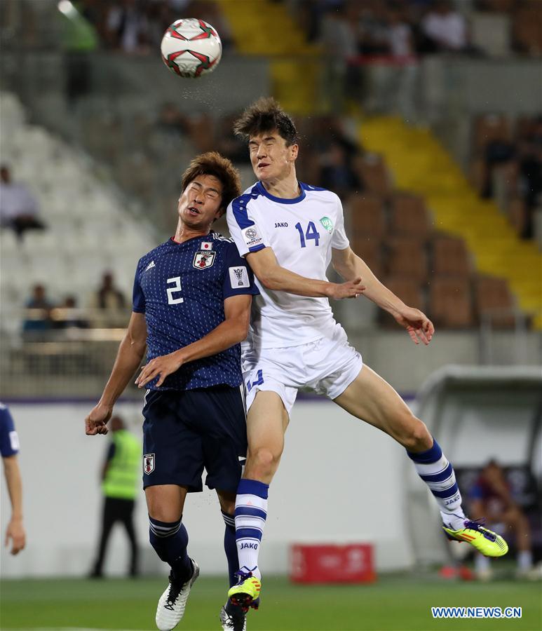 (SP)UAE-AL AIN-SOCCER-AFC ASIAN CUP 2019-GROUP F-JAPAN VS UZBEKISTAN