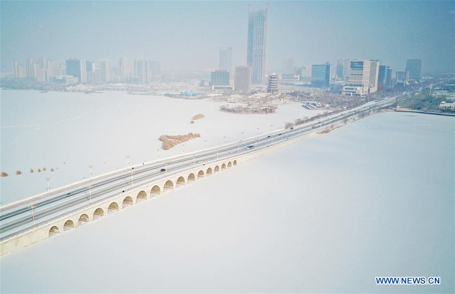 CHINA-YINCHUAN-SNOW SCENERY (CN)