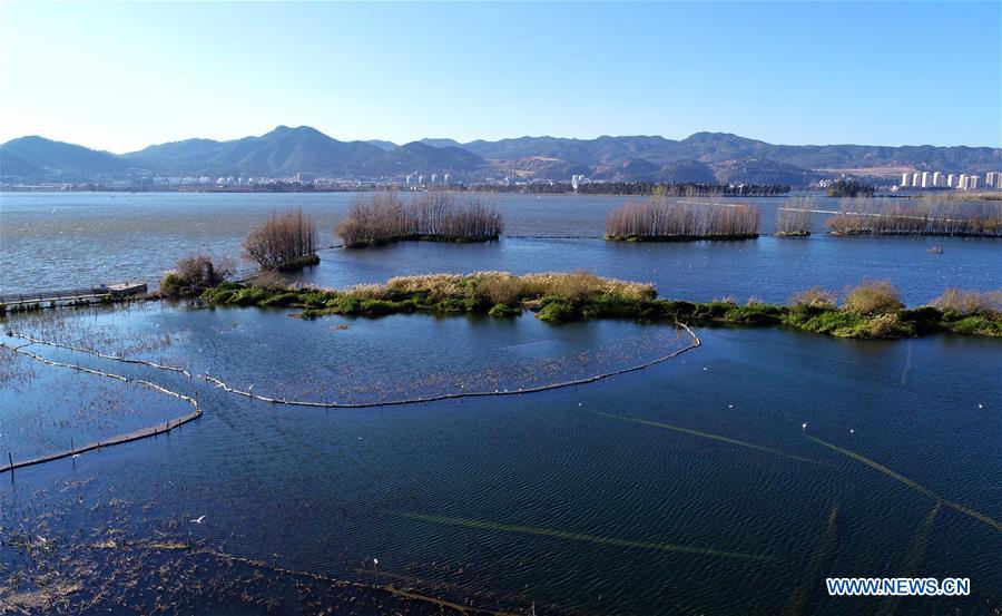 CHINA-KUNMING-DIANCHI LAKE-SCENERY (CN)