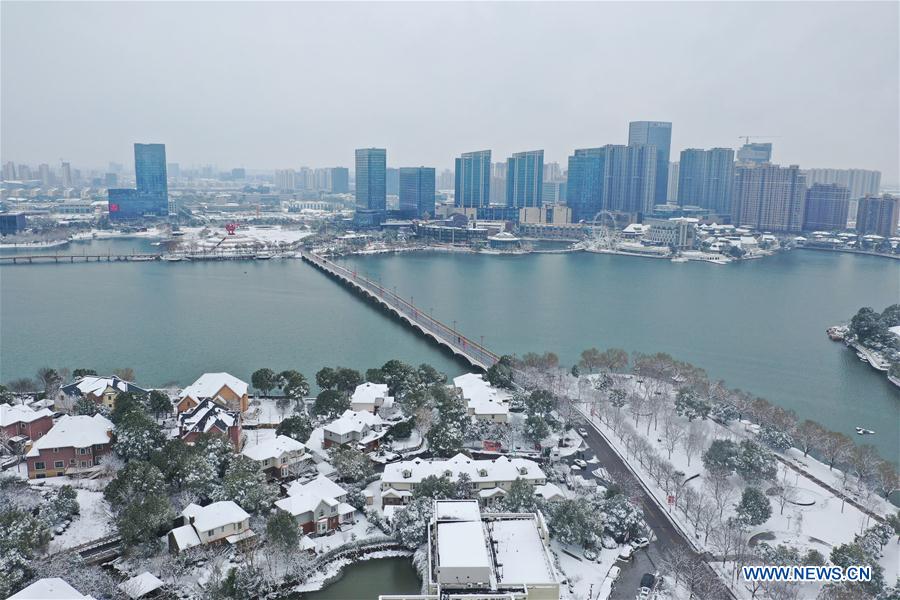 CHINA-JIANGSU-NANJING-SNOW SCENERY (CN)