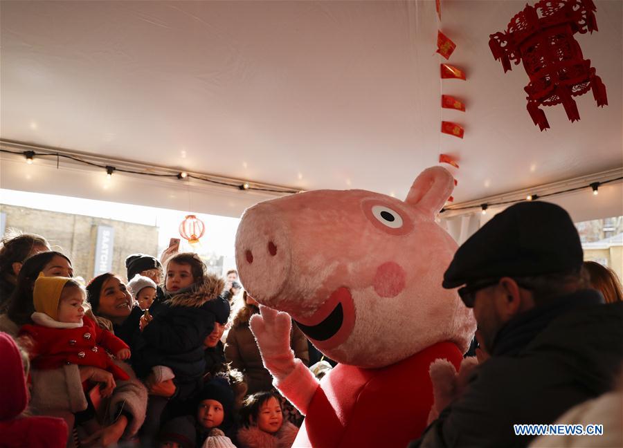 BRITAIN-LONDON-CHINESE LUNAR NEW YEAR-CELEBRATION