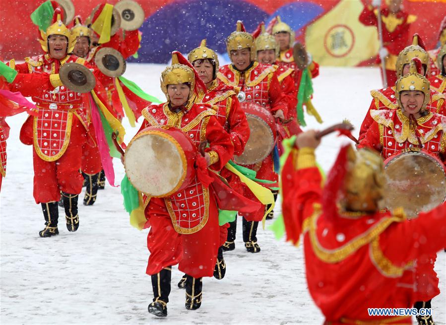 CHINA-HEBEI-SHIJIAZHUANG-DRUM PERFORMANCE (CN)