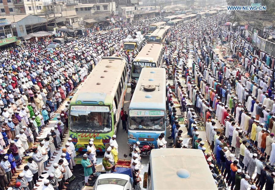 BANGLADESH-DHAKA-MUSLIM CONGREGATION