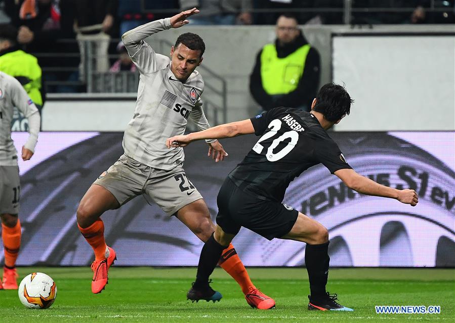 (SP)GERMANY-FRANKFURT-SOCCER-UEFA EUROPA LEAGUE-FRANKFURT VS DONETSK