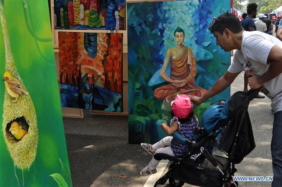 SRI LANKA-COLOMBO-OPEN AIR ART FAIR