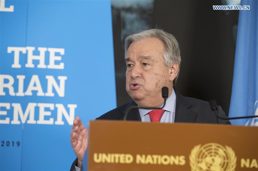 SWITZERLAND-GENEVA-UN-YEMEN AID CONFERENCE