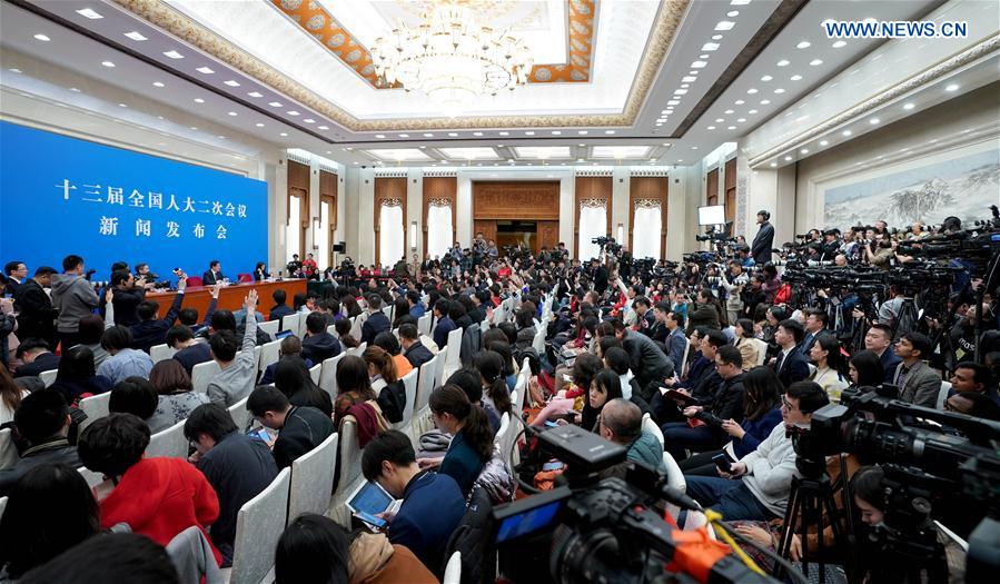 (TWO SESSIONS)CHINA-BEIJING-NPC-PRESS CONFERENCE (CN)