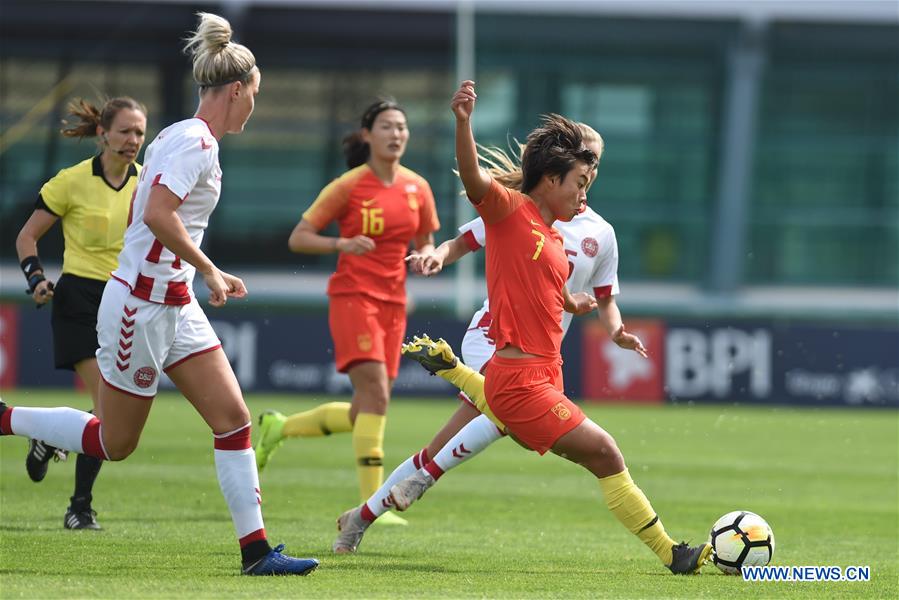 (SP)PORTUGAL-SANTO ANTONIO-FOOTBALL-ALGARVE CUP-CHN VS DEN