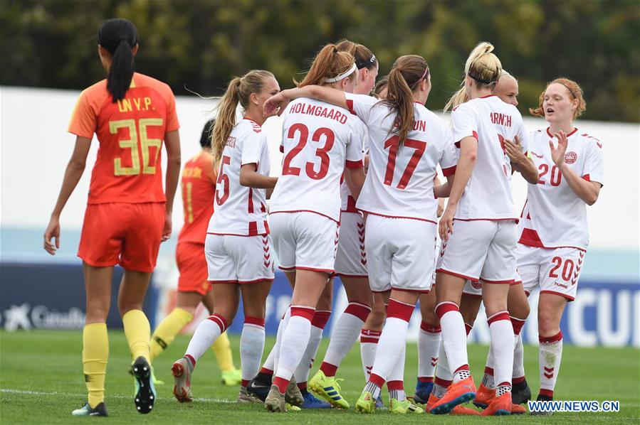 (SP)PORTUGAL-SANTO ANTONIO-FOOTBALL-ALGARVE CUP-CHN VS DEN