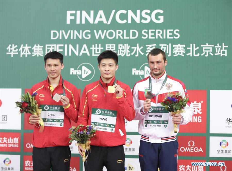 (SP)CHINA-BEIJING-DIVING-FINA WORLD SERIES 2019-DAY 3(CN)