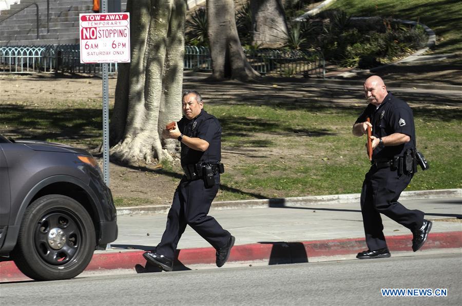  U.S.-LOS ANGELES-POLICEMEN-TRAINING