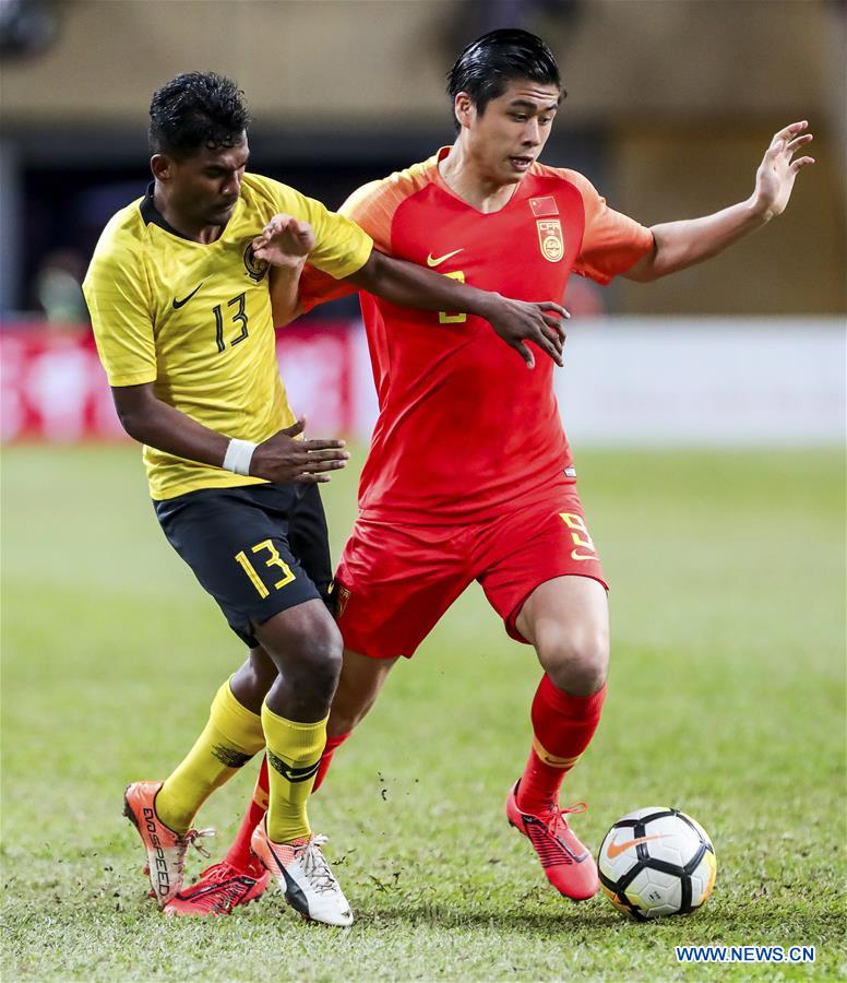 (SP)MALAYSIA-KUALA LUMPUR-FOOTBALL-AFC U23 CHAMPIONSHIP QUALIFIERS-GROUP J-CHN VS MYS