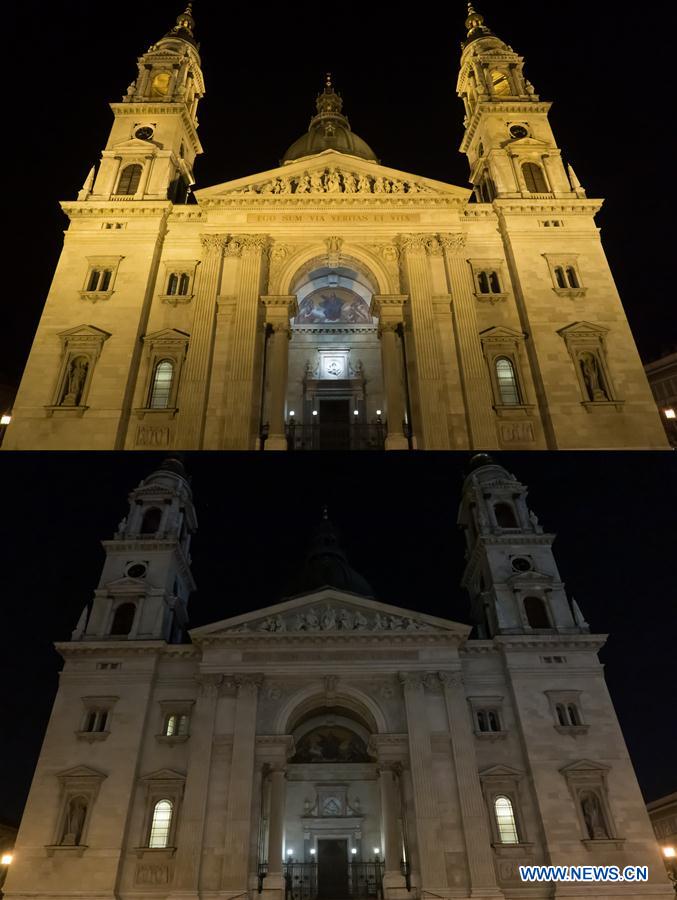 HUNGARY-BUDAPEST-EARTH HOUR