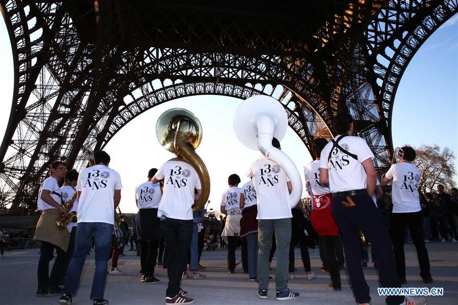 FRANCE-PARIS-EIFFEL TOWER-130TH ANNIVERSARY