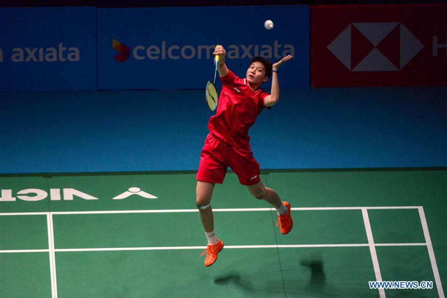 (SP)MALAYSIA-KUALA LUMPUR-BADMINTON-MALAYSIA OPEN-DAY 1