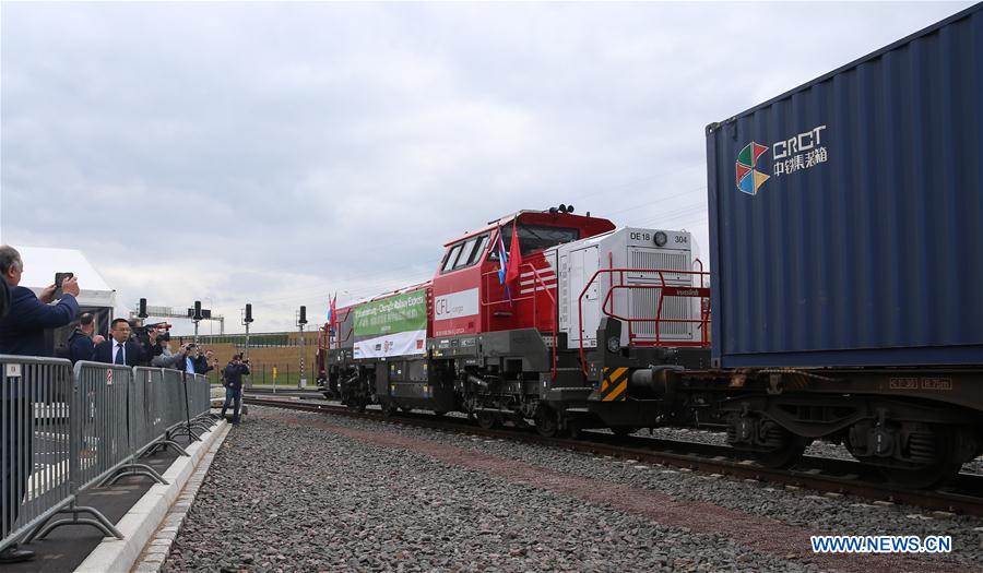 LUXEMBOURG-CHINA'S CHENGDU-FREIGHT TRAIN ROUTE-LAUNCH