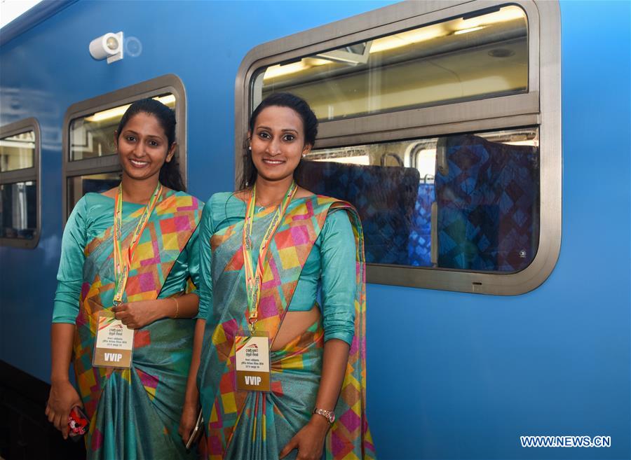 SRI LANKA-CHINA-FUNDED RAILWAY LINE-OPEN