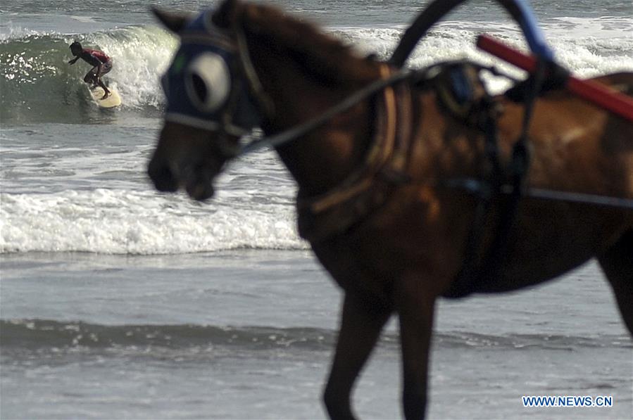 INDONESIA-YOGYAKARTA-DAILY LIFE-SURFING