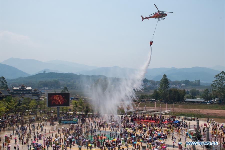 CHINA-YUNNAN-JINGGU-WATER SPLASHING FESTIVAL (CN)