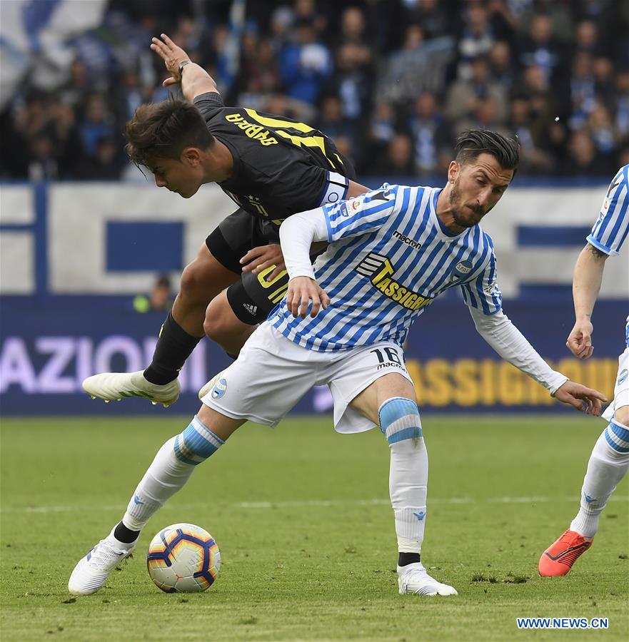 (SP)ITALY-FERRARA-SOCCER-SERIE A-JUVENTUS VS AC SPAL