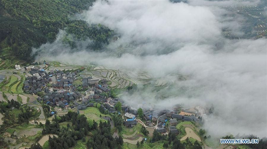 CHINA-GUIZHOU-LIPING-TERRACED FIELDS (CN)