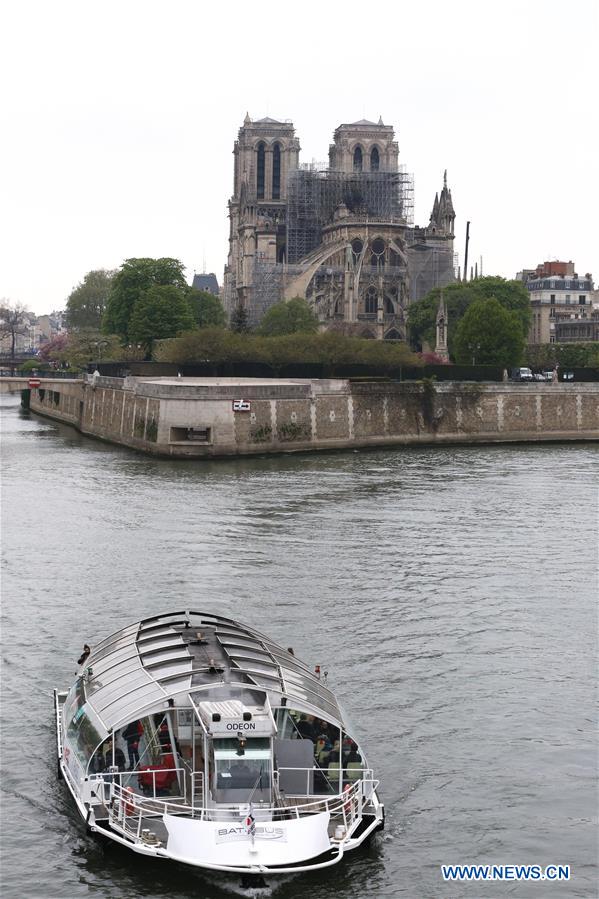 FRANCE-PARIS-NOTRE DAME CATHEDRAL-AFTERMATH