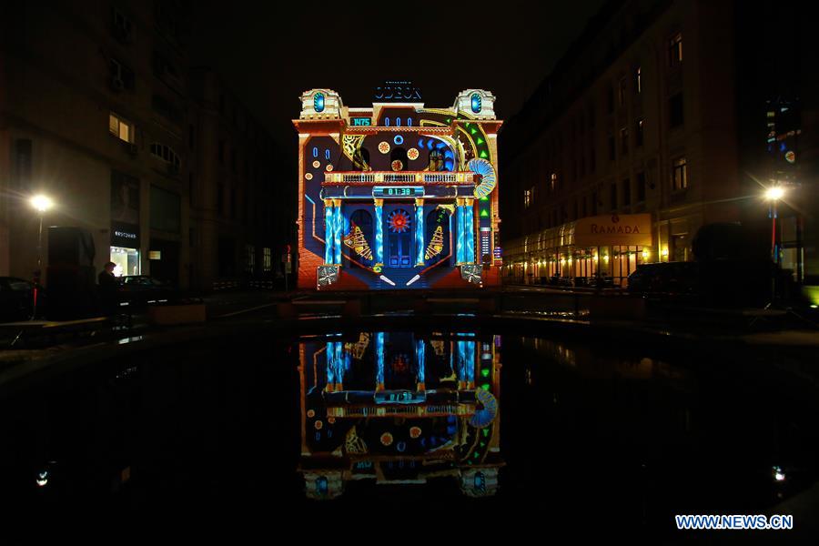 ROMANIA-BUCHAREST-SPOTLIGHT-LIGHT FESTIVAL