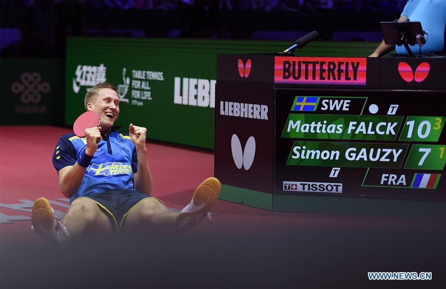 (SP)HUNGARY-BUDAPEST-TABLE TENNIS-WORLD CHAMPIONSHIPS-DAY 6