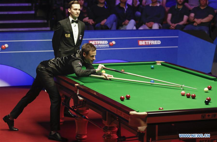 (SP) BRITAIN-SHEFFIELD-SNOOKER-WORLD CHAMPIONSHIP-DAY 15