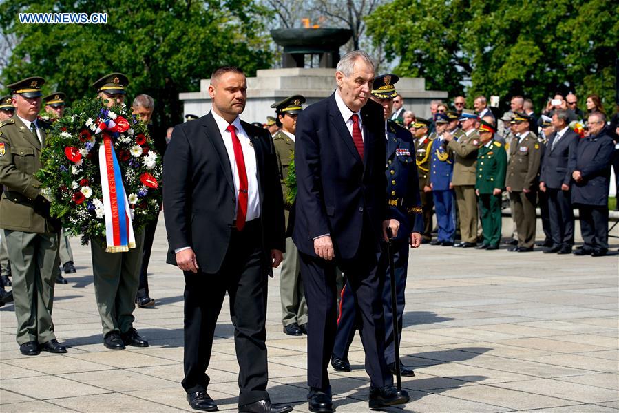 CZECH REPUBLIC-PRAGUE-WWII-ANNIVERSARY-COMMEMORATION