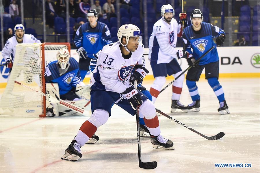 (SP)SLOVAKIA-KOSICE-ICE HOCKEY-IIHF-WORLD CHAMPIONSHIP-GROUP A-FRANCE VS FINLAND