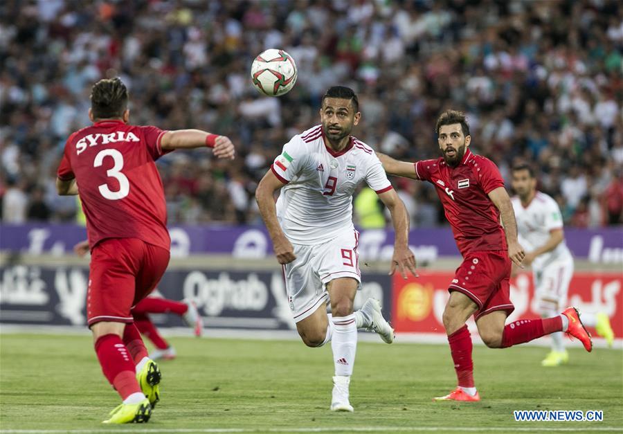 (SP)IRAN-TEHRAN-SOCCER-FRIENDLY MATCH-IRAN VS SYRIA