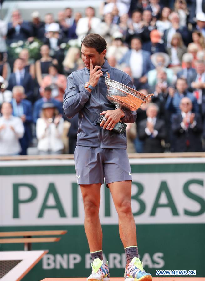 (SP)FRANCE-PARIS-TENNIS-ROLAND GARROS-MEN'S SINGLES-FINAL