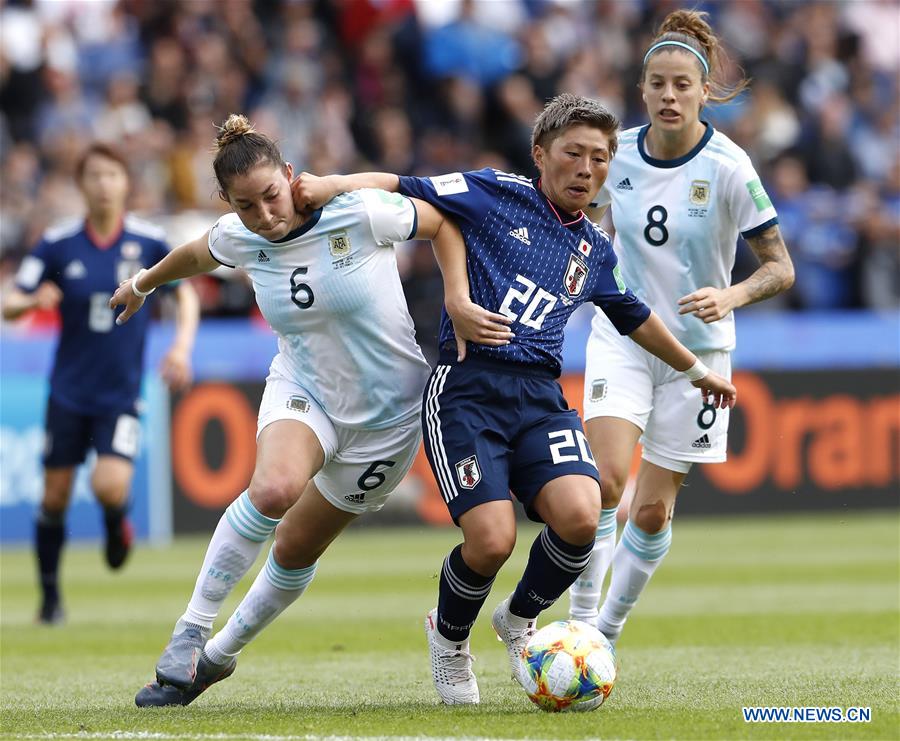 (SP)FRANCE-PARIS-2019 FIFA WOMEN'S WORLD CUP-GROUP D-ARG VS JPN